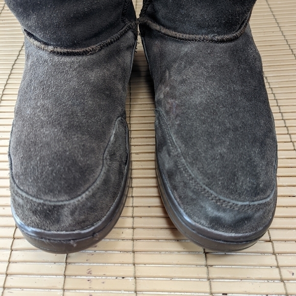 UGG Australia 5225 Ultra Tall Classic Boots Chocolate Womens sz 8 F8007A. Heel r - Picture 4 of 10